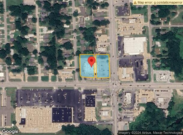  726 S Main St, Sapulpa, OK Parcel Map