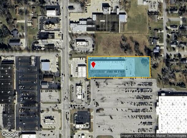 1229 S Main St, Bryan, OH Parcel Map