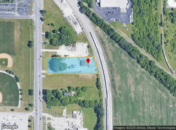  1309 N Fruitridge Ave, Terre Haute, IN Parcel Map