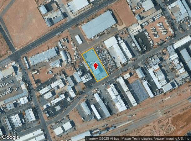 1586 Foothill Dr, Boulder City, NV Parcel Map