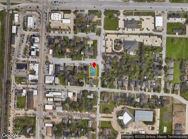  148 S Elm St, Keller, TX Parcel Map