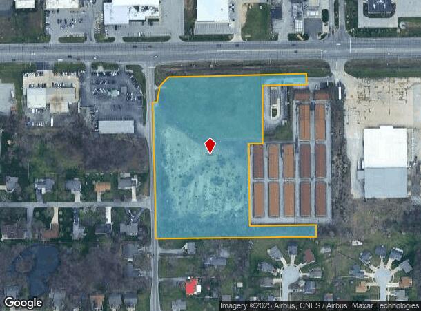 W Coliseum Blvd, Fort Wayne, IN Parcel Map