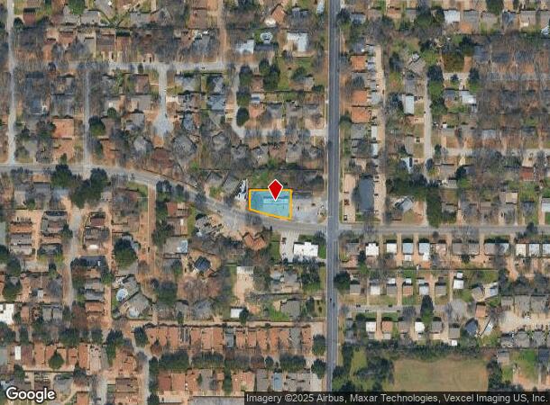  2007 W Sanford St, Arlington, TX Parcel Map