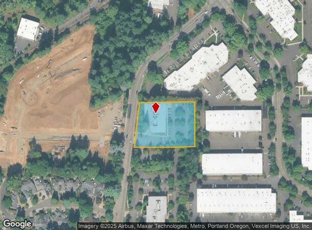 16520 Sw Upper Boones Ferry Rd, Portland, OR Parcel Map