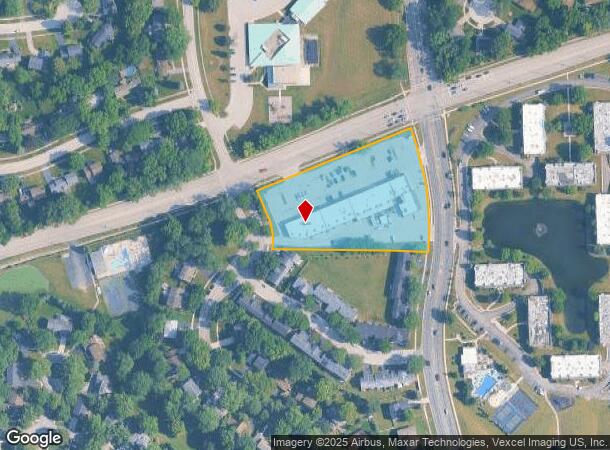 1450 E Chicago Ave, Naperville, IL Parcel Map