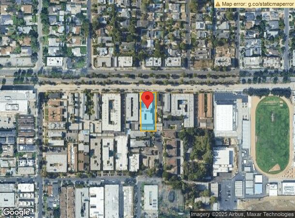  11860 Chandler Blvd, Valley Village, CA Parcel Map