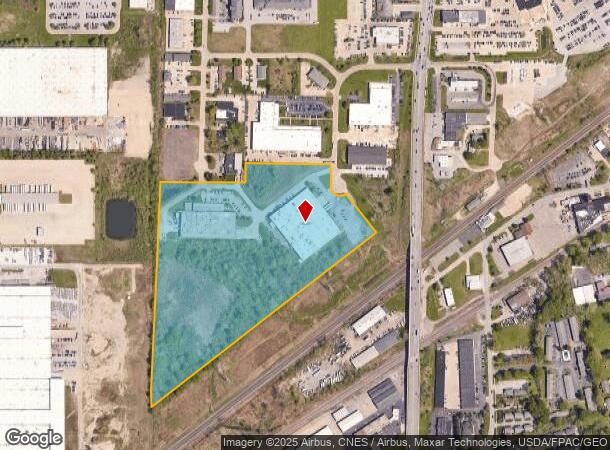  7070 Spinach Dr, Mentor, OH Parcel Map