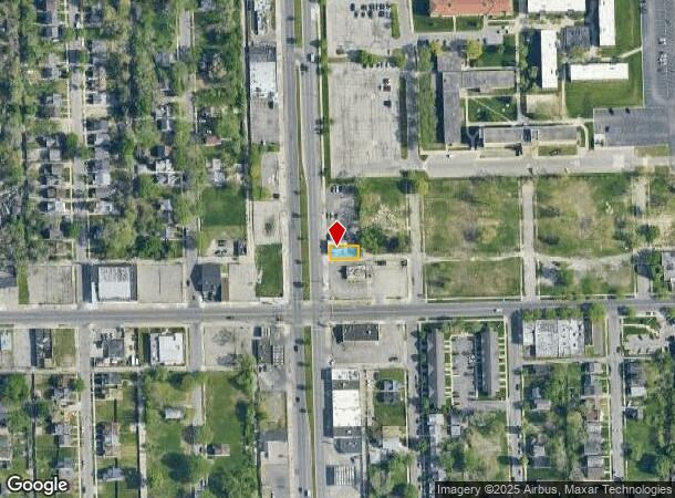  16126 Livernois Ave, Detroit, MI Parcel Map