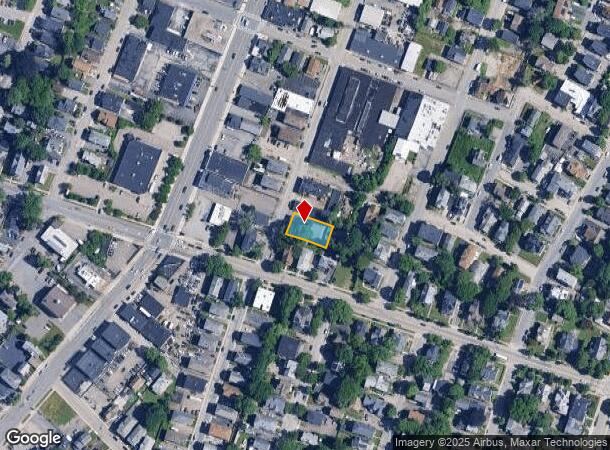  151 Dewey St, Worcester, MA Parcel Map