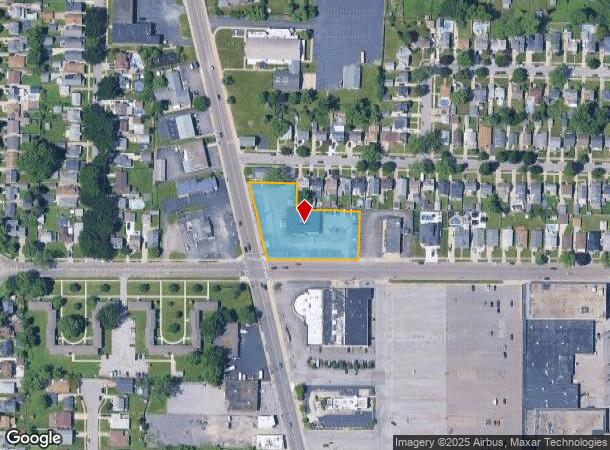 1180 Abbott Rd, Buffalo, NY Parcel Map