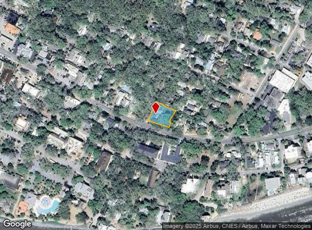 621 Ocean Blvd, Saint Simons Island, GA Parcel Map