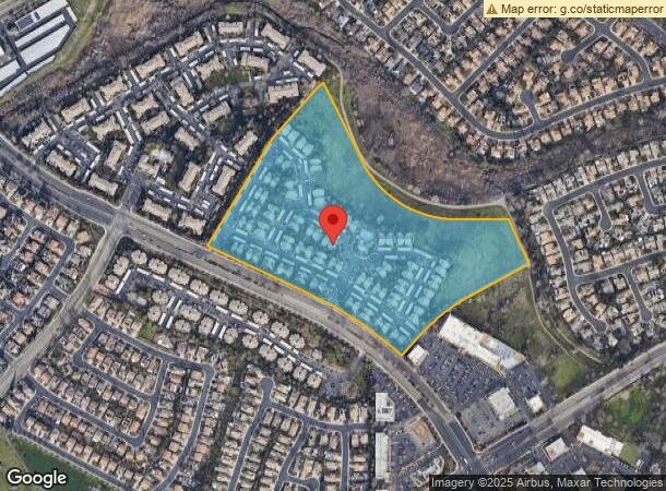  2151 Sunset Blvd, Rocklin, CA Parcel Map