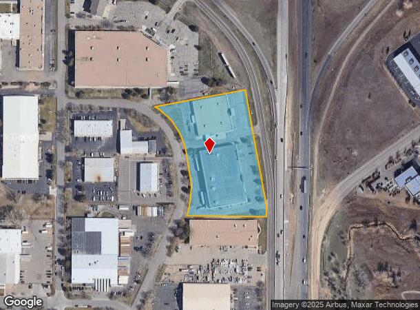 801 Sw Frontage Rd, Fort Collins, CO Parcel Map