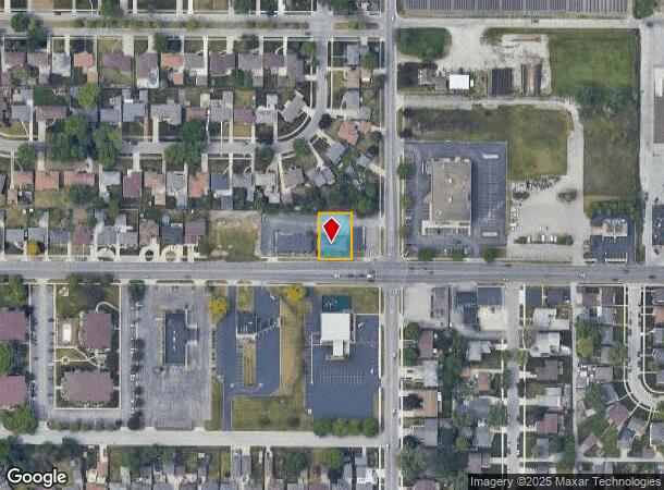  3741 45Th St, Highland, IN Parcel Map