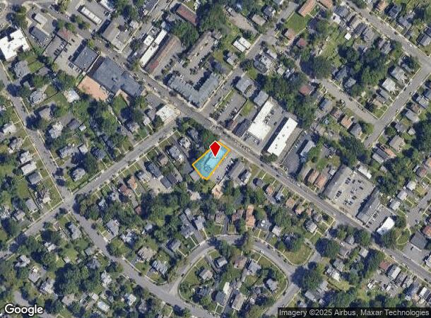  614 Central Ave, Westfield, NJ Parcel Map
