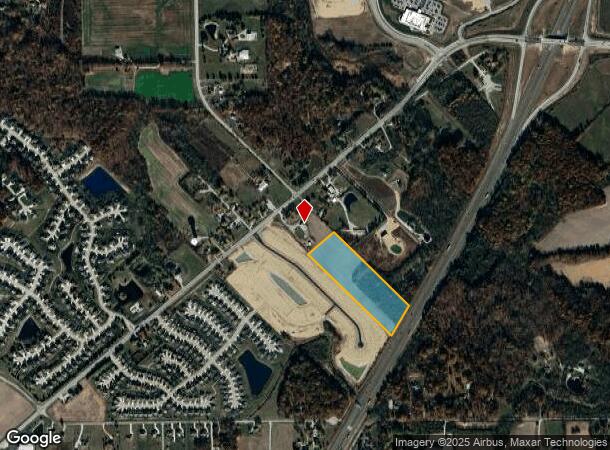  10525 Lower Huntington Rd, Roanoke, IN Parcel Map