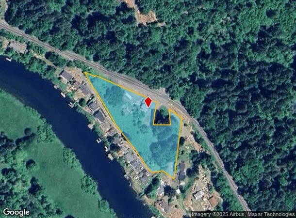  10076 E Alsea Hwy, Tidewater, OR Parcel Map