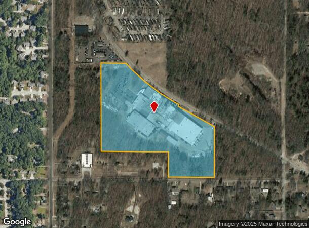  14638 Apple Dr, Fruitport, MI Parcel Map