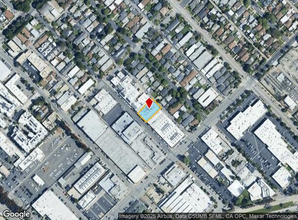 1727 Berkeley St, Santa Monica, CA Parcel Map
