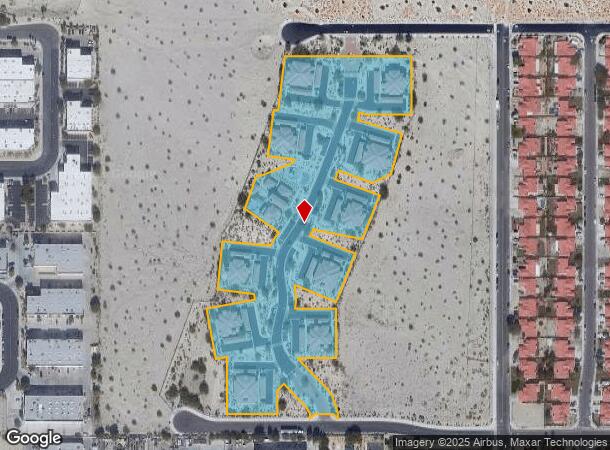  72490 El Centro Way, Thousand Palms, CA Parcel Map