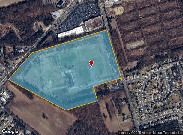  675 Chews Landing Rd, Haddonfield, NJ Parcel Map