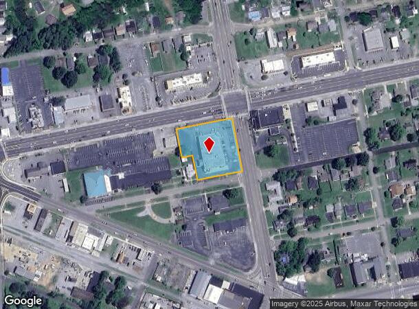  214 Broad St, Elizabethton, TN Parcel Map