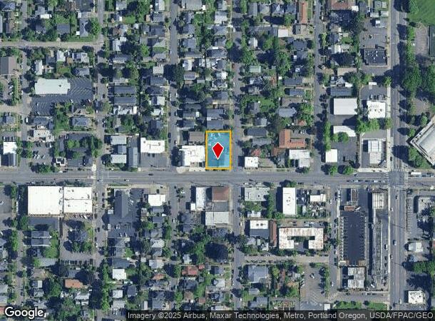  7925 Ne Glisan St, Portland, OR Parcel Map