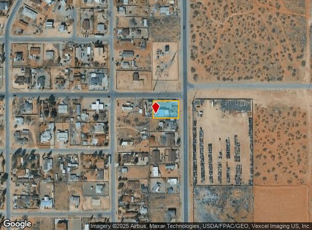  3899 Krag St, Clint, TX Parcel Map