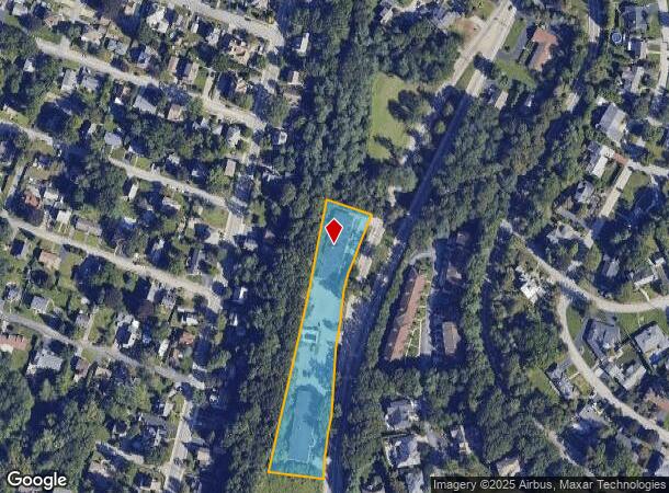 383 Oaklawn Ave, Cranston, RI Parcel Map