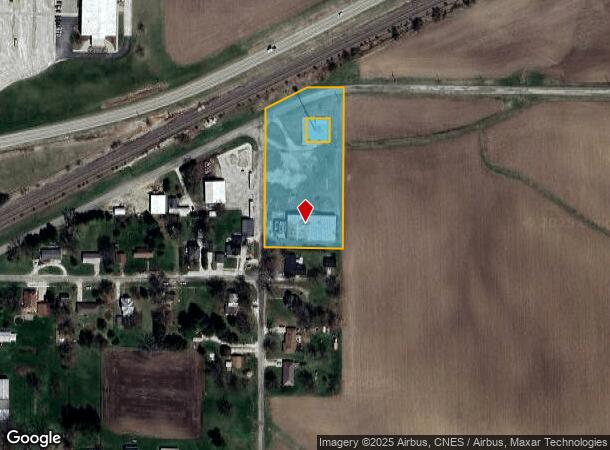  306 N Harlan St, Neponset, IL Parcel Map