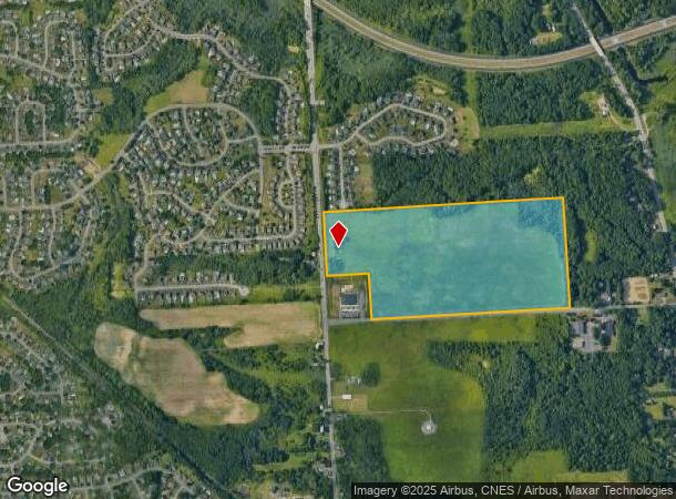  8150 Morgan Rd, Clay, NY Parcel Map