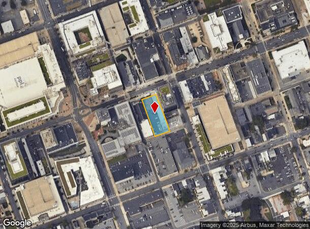 612 Hamilton St, Allentown, PA Parcel Map