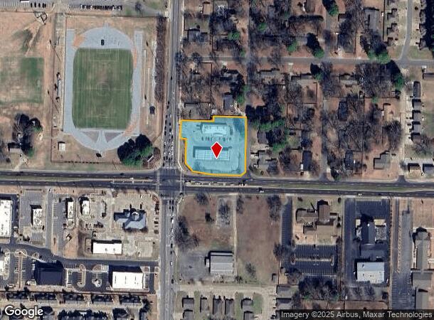 2050 Dave Ward Dr So Donaghey Ave, Conway, AR Parcel Map