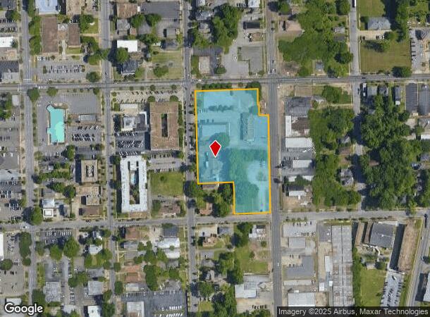  543 S Hull St, Montgomery, AL Parcel Map