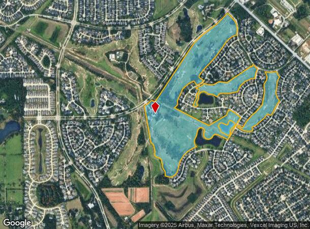 6235 Pinelakes Blvd, Spring, TX Parcel Map