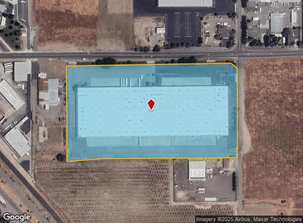  3443 E Central Ave, Fresno, CA Parcel Map