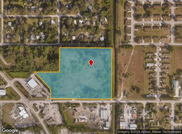  3214 Avenue D Rd, Fort Pierce, FL Parcel Map