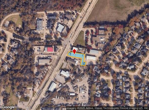 6705 Colleyville Blvd, Colleyville, TX Parcel Map