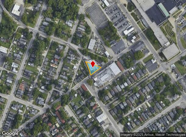  1501 Beeler St, New Albany, IN Parcel Map