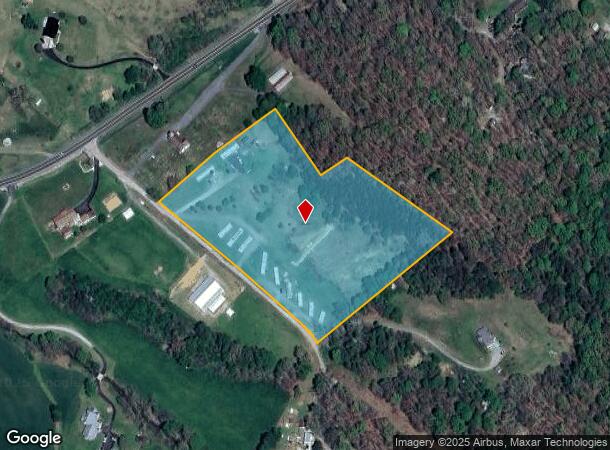  419 Galilee Church Rd, Wytheville, VA Parcel Map