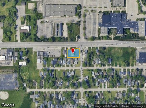  1103 W Bristol Rd, Flint, MI Parcel Map