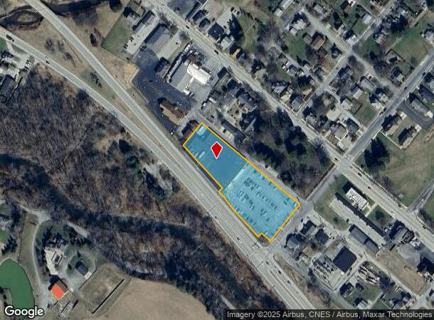 117 S Walnut St, Ligonier, PA Parcel Map