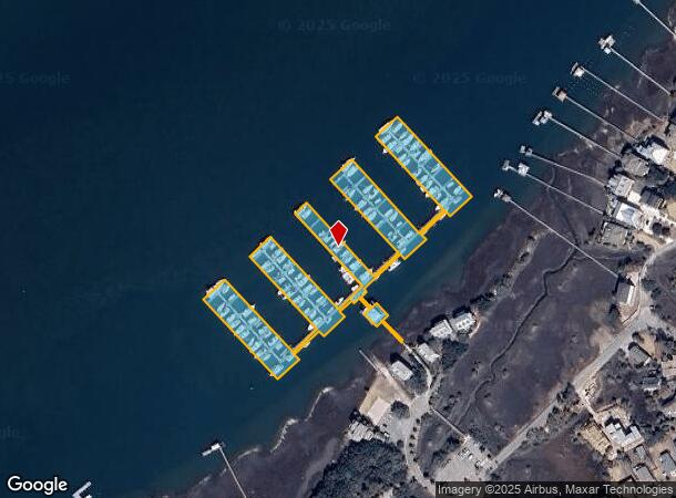  W 10Th West St, Folly Beach, SC Parcel Map