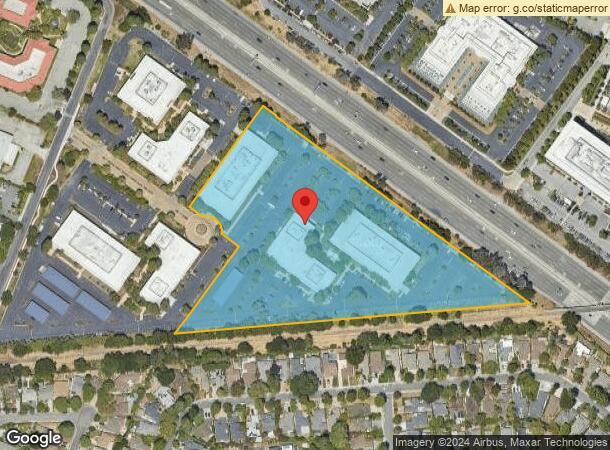  4600 Bohannon Dr, Menlo Park, CA Parcel Map