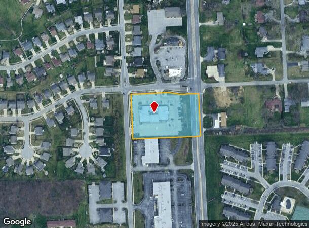 7921 Coldwater Rd, Fort Wayne, IN Parcel Map