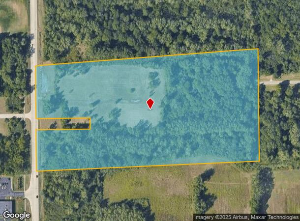 16255 Wahrman St, Romulus, MI Parcel Map