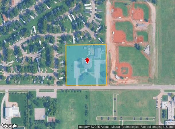 2110 W 45Th St S, Wichita, KS Parcel Map