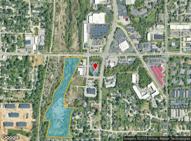  2610 S Walnut St, Bloomington, IN Parcel Map