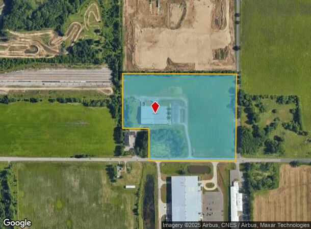  5801 E N Ave, Kalamazoo, MI Parcel Map