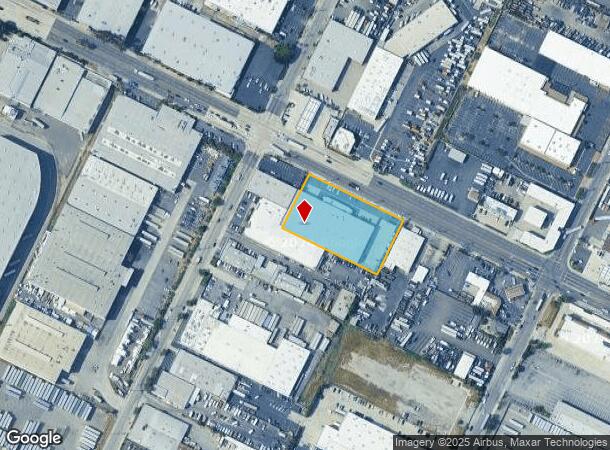  1625 Washington Blvd, Montebello, CA Parcel Map